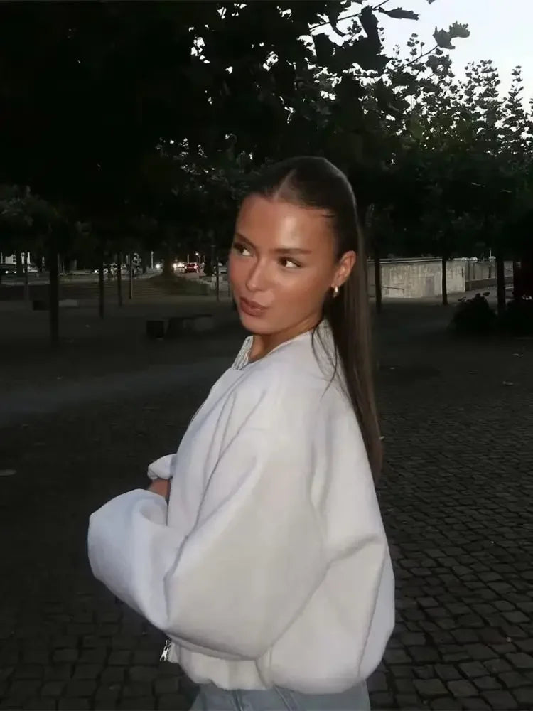 Jaqueta feminina retrô