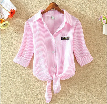 Blusa feminina chiffon de verão
