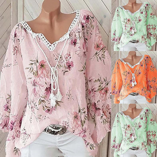 Blusa feminina com decote