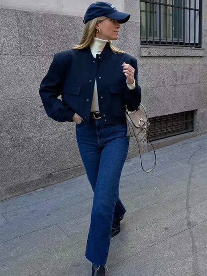 Casaco Feminino de casaco