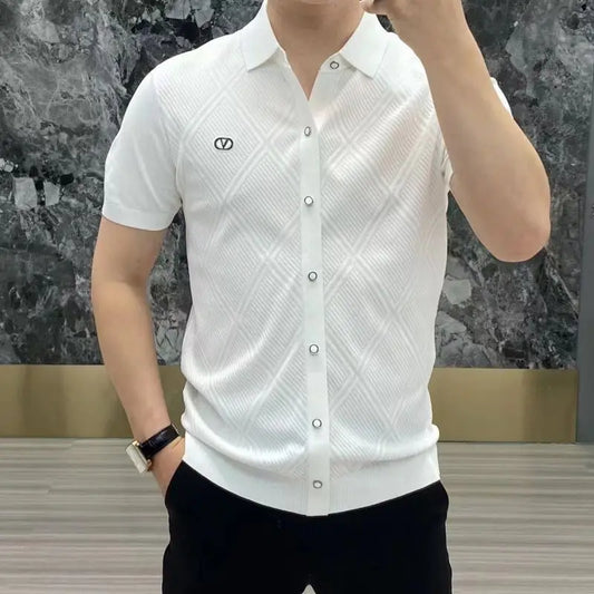 MEN'S ICE SILK BUSINESS SHIRT