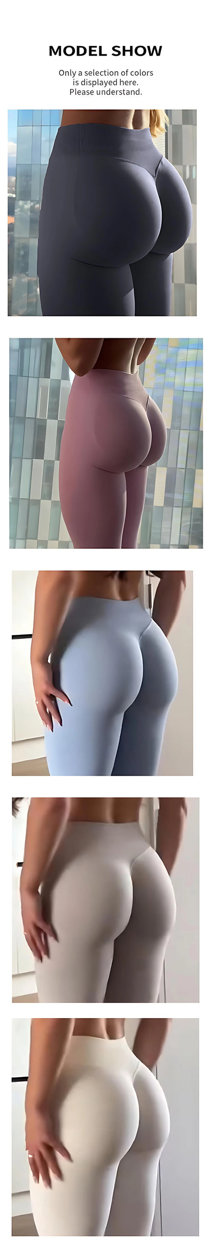 Calça legging sem costura