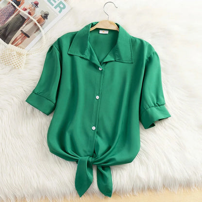 Blusa feminina chiffon de verão