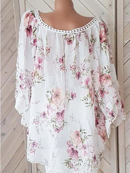 Blusa feminina com decote