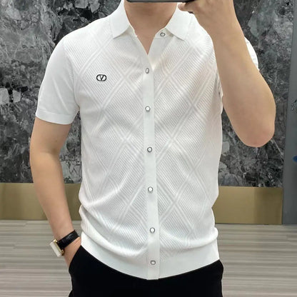 MEN'S ICE SILK BUSINESS SHIRT