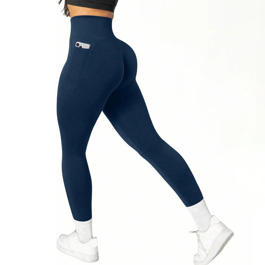 Calça de ioga de cintura alta