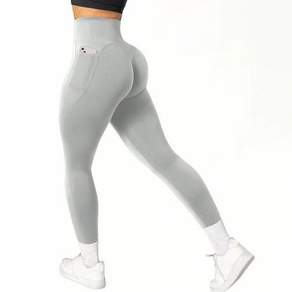 Calça de ioga de cintura alta