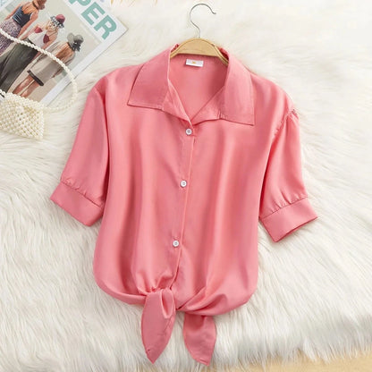 Blusa feminina chiffon de verão