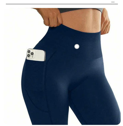 Calça de ioga de cintura alta