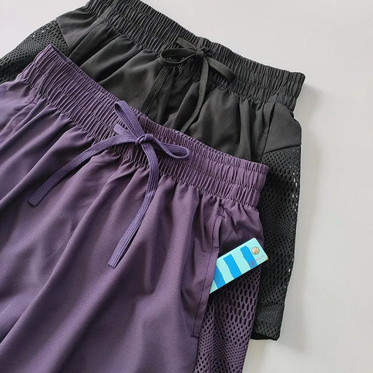 Shorts de ioga femininos