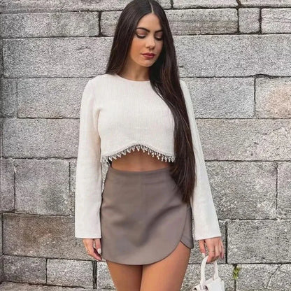 Saia-calça feminina