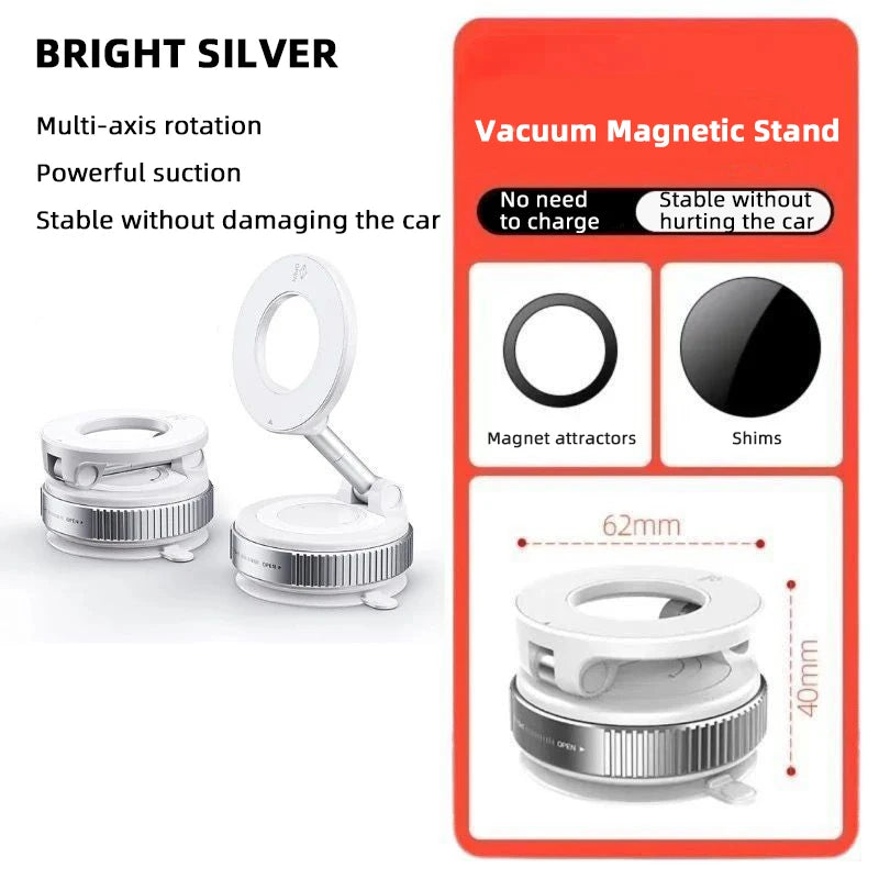 🔥LIMITED DEAL⚡ 60K+ SOLD! Don’t Miss Out – 💥Retractable Car Phone Mount | 360° Magnetic Holder