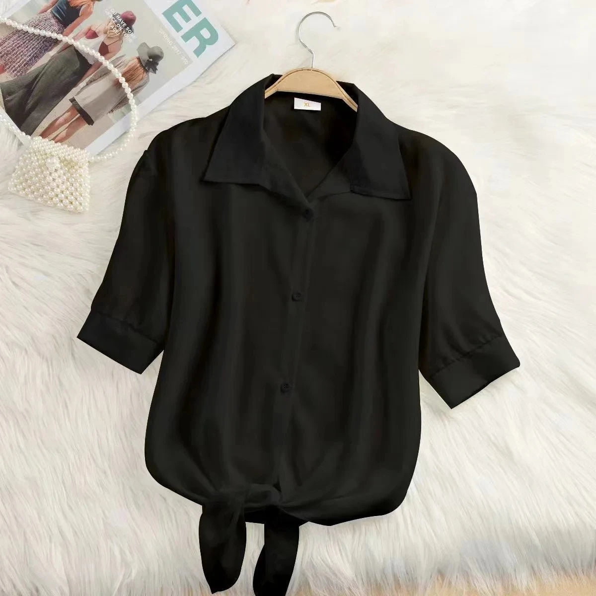Blusa feminina chiffon de verão