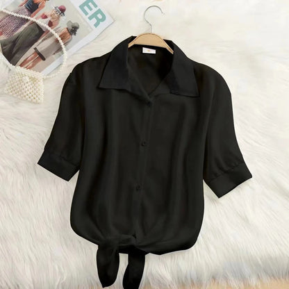 Blusa feminina chiffon de verão