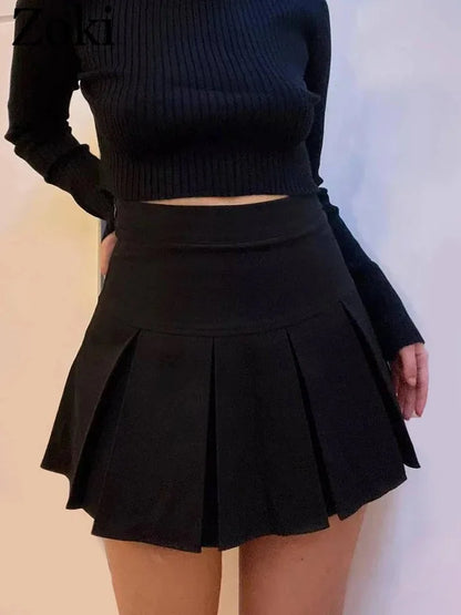 Saia plissada