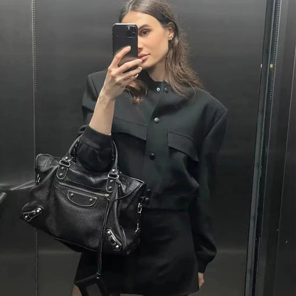 Casaco Feminino de casaco
