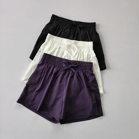 Shorts de ioga femininos