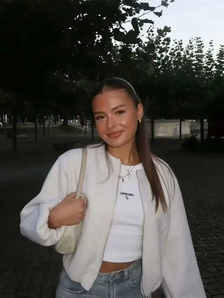 Jaqueta feminina retrô